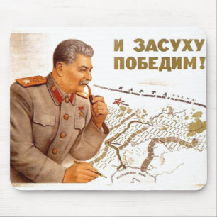 UdSSR CCCP Kalter Krieg Sowjetunion Propagandaplak Mousepad