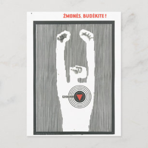 UdSSR CCCP Kalter Krieg Sowjetunion Propagandaplak Postkarte