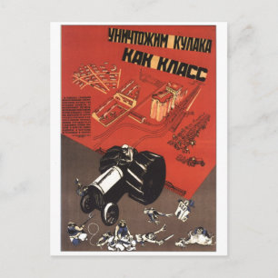 UdSSR CCCP Kalter Krieg Sowjetunion Propagandaplak Postkarte