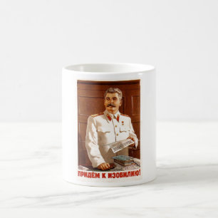 UdSSR CCCP Kalter Krieg Sowjetunion Propagandaplak Tasse