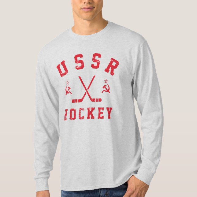 UdSSR Eishockey-T - Shirt (Vorderseite)