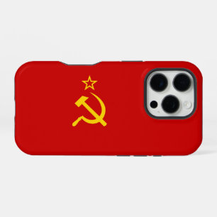 UdSSR-Flagge iPhone 16 Pro Hülle