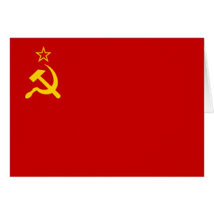 UdSSR-Gewerkschaft Flagge Kommunistische Sichel un