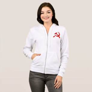 UdSSR-Gewerkschaft Flagge Kommunistische Sichel un Hoodie