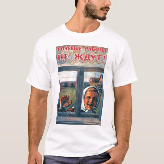 UDSSR, Russe, Sowjet, Propaganda T-Shirt