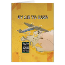 UdSSR sowjetisches Vintage Travel Poster.