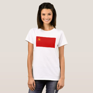 UdSSR Sowjetunion-Flagge Kommunistisch Sichel und  T-Shirt