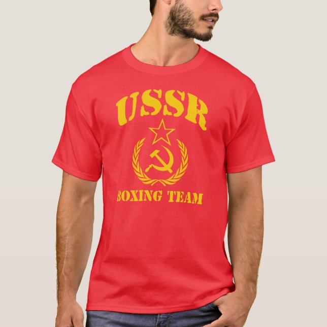 UDSSR-Verpacken-Team T-Shirt (Vorderseite)