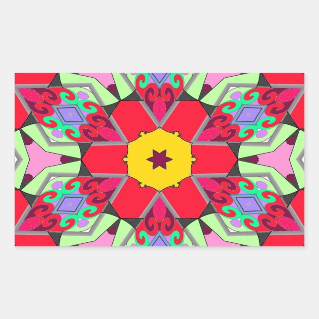 Uduak Afolayan Rechteckiger Aufkleber (Vorderseite)