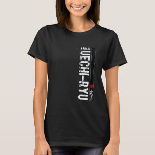 Uechi Ryu Karate Do Kampfsport Japan Gürtel Retro  T-Shirt