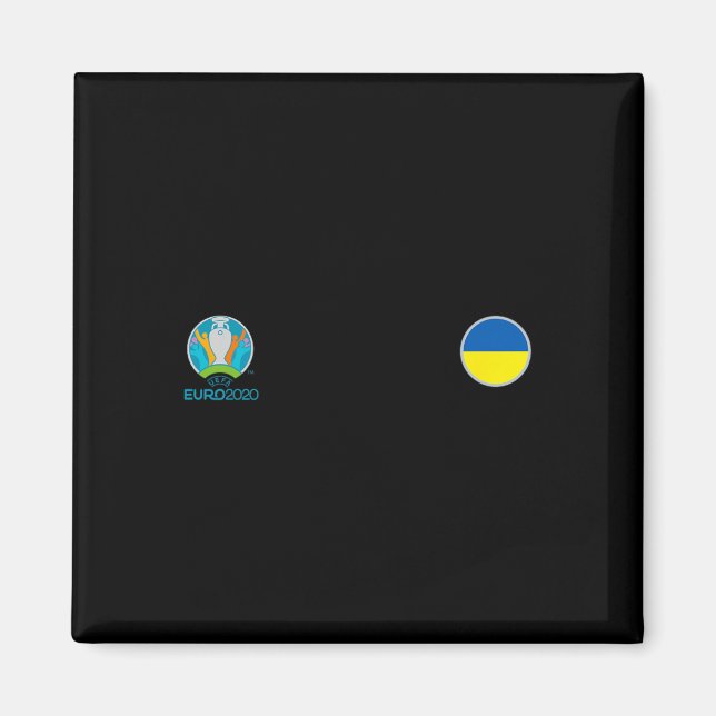 Uefa Euro Ukraine'  Magnet (Vorne)