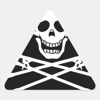 UEflagge2schneider.tiff Dreieckiger Aufkleber