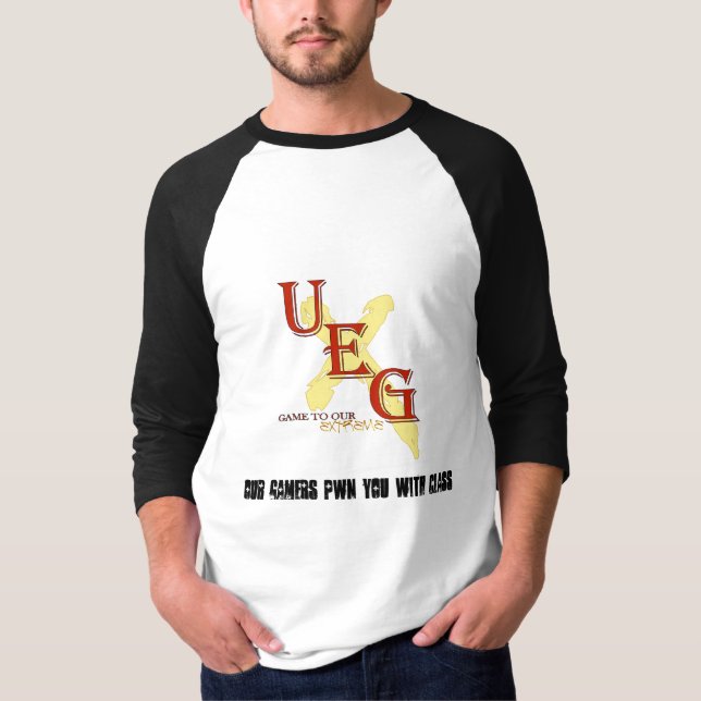UEG 3/4-length T - Shirt (Vorderseite)