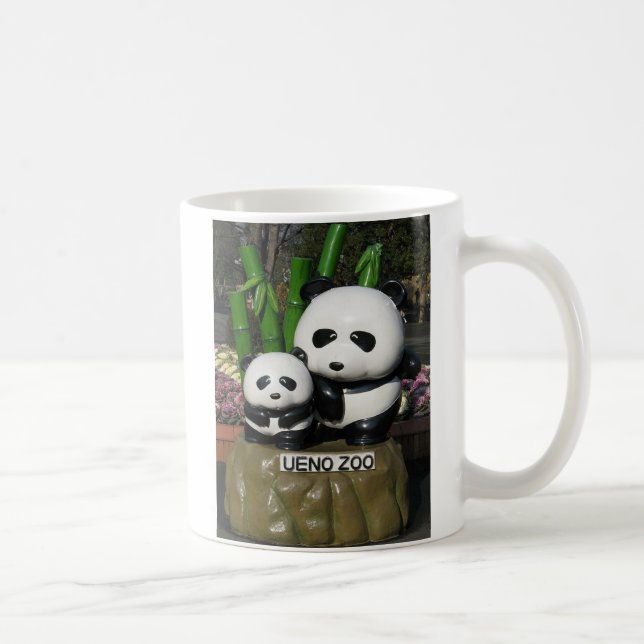Ueno Zoo Panda Sign Kaffeetasse (Rechts)