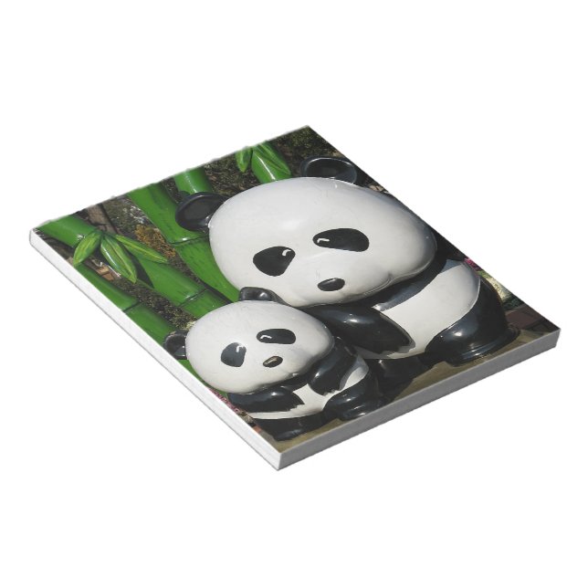 Ueno Zoo Panda Sign Notizblock (angewinkelt)