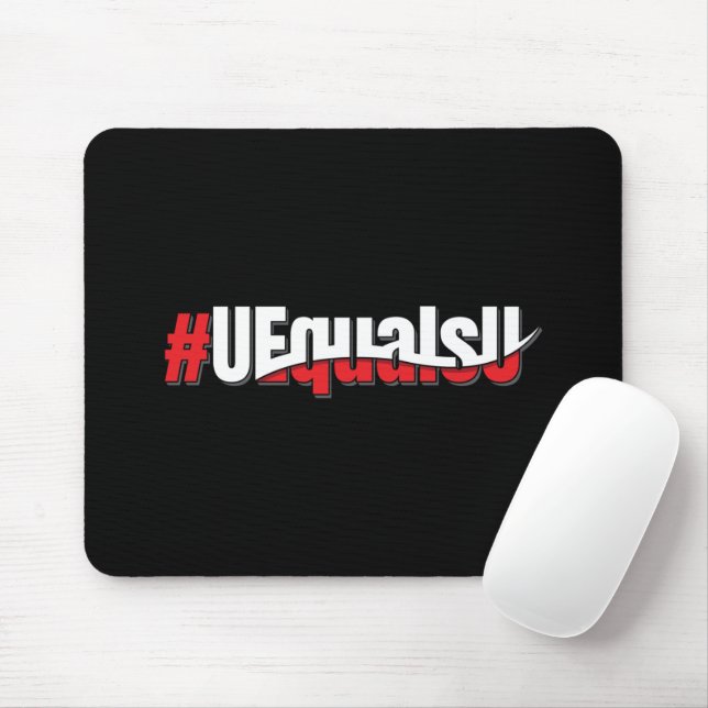 UEqualsU HIV Unnachweisbare nicht übertragbare Kun Mousepad (Mit Mouse)