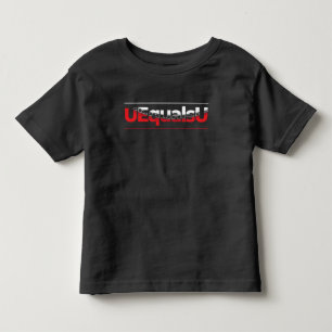 UEqualsU HIV Unnachweisbare Typografie Art Kleinkind T-shirt