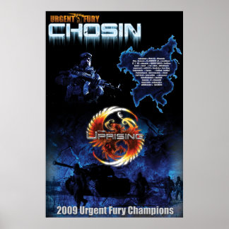 UF Chosin überrascht Wall Size Poster
