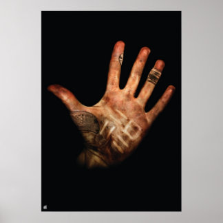UF Dirt Hand Große Poster