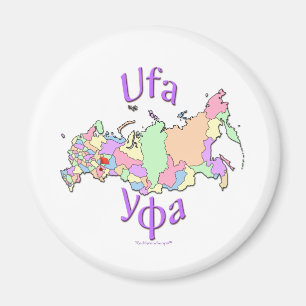 Ufa Russland Magnet