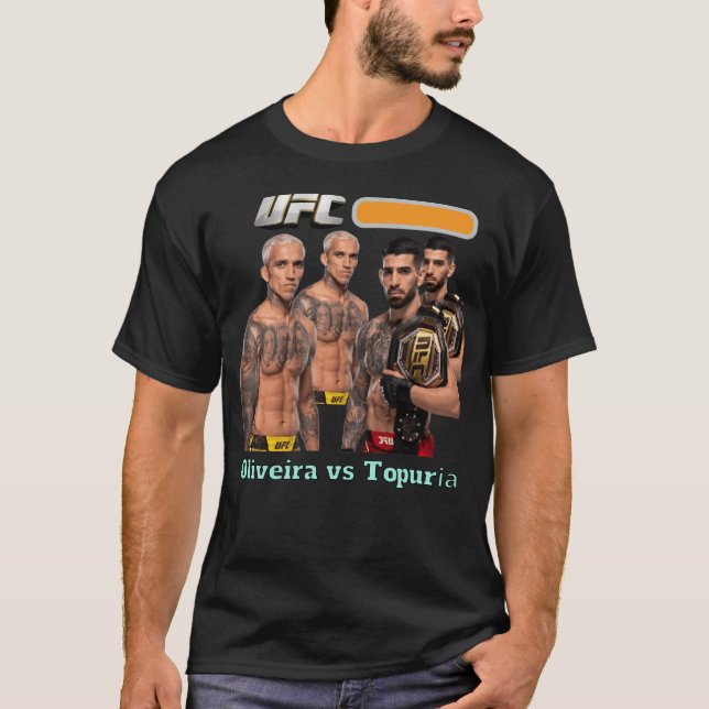 UFC 317, Oliveria vs Topuria T-Shirt (Vorderseite)