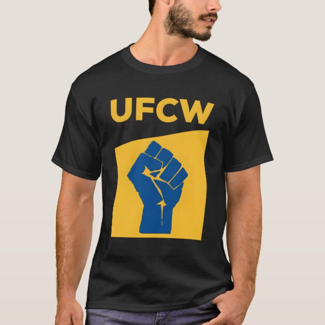 Ufcw Resist Fist Strike T-Shirt (Vorderseite)