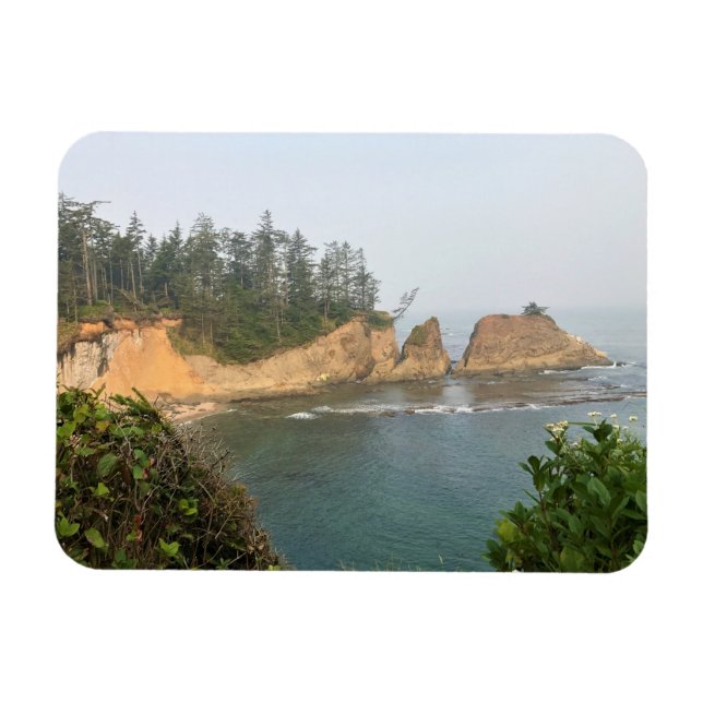 Ufer Acres Staat Park, Oregon Coast Magnet (Horizontal)