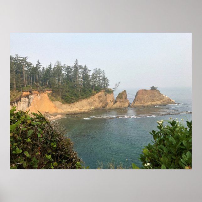 Ufer Acres Staat Park, Oregon Coast Poster (Vorne)