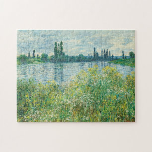 Ufer der Seine durch Monet Puzzle