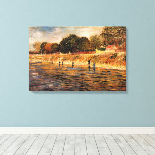 Ufer der Seine von Vincent van Gogh Leinwanddruck