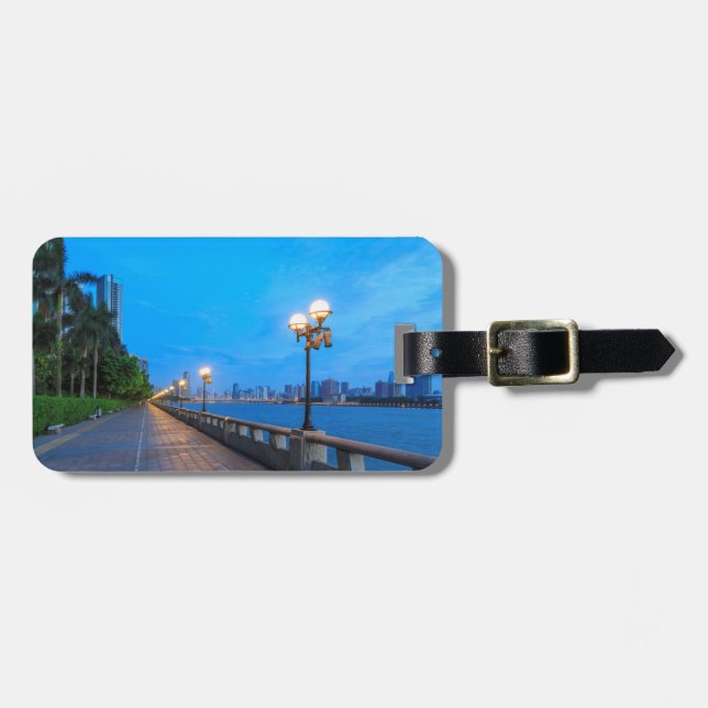 Ufer der Stadt Guangzhou Gepäckanhänger (Vorderseite horizontal)