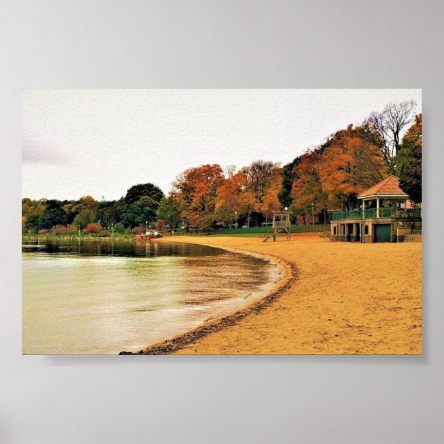 Ufer des Genfer Sees, Wisconsin Poster (Vorne)