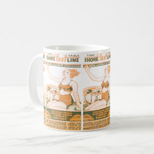 Ufer-Schnelllinien-Fahrplan Tasse