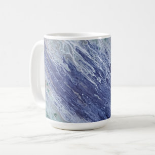 Ufer Wasser Abstrakte Kunst Tasse Cup