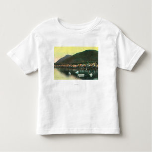 Ufergegend-Ansicht des Inders TownSitka, AK Kleinkind T-shirt