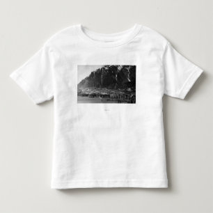 Ufergegend-Ansicht von Juneau, Alaska Fotografie Kleinkind T-shirt