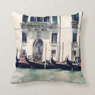 Ufergegend-Fotografie der Bestimmungsort- Venedig Kissen