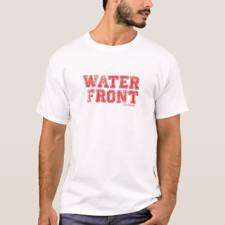 Ufergegend-T - Shirt /Red auf Weiß