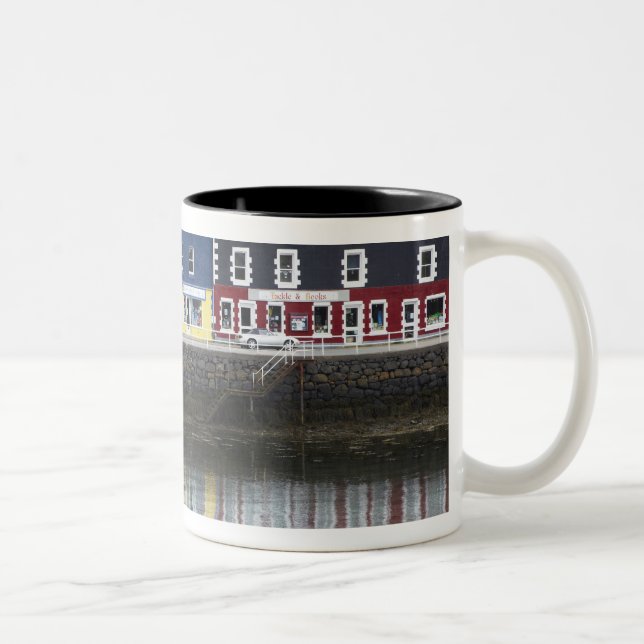 Ufergegend, Tobermory, Insel von verrühren, Zweifarbige Tasse (Rechts)