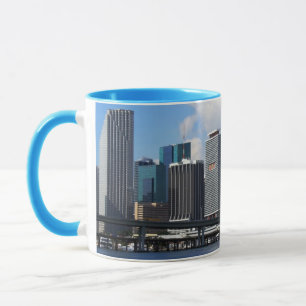 Ufergegendansicht von Miami Tasse