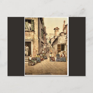 Uferpromenade, Garda, Gardasee, Italien klassische Postkarte