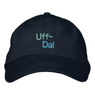 Uff-Da! Bestickte Baseballkappe