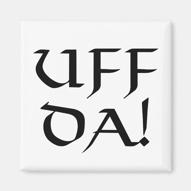 Uff Da! Magnet (Vorne)