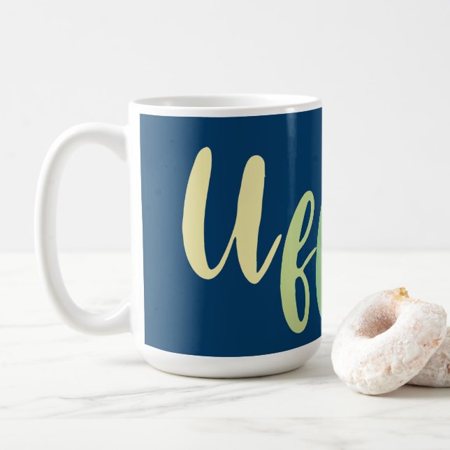 Uff Da! Norwegisch, Minnesota Kaffeetasse (Mit Donut)