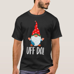 Uff Da Süßer Schwedischer Gnom Weihnachten Familie T-Shirt