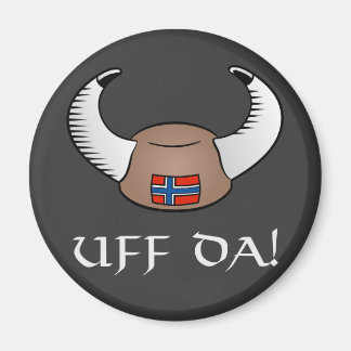 Uff Da! Viking Hat Magnet