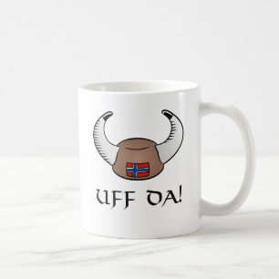 Uff DA! Viking-Hut Kaffeetasse