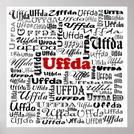 Uffda Poster Print