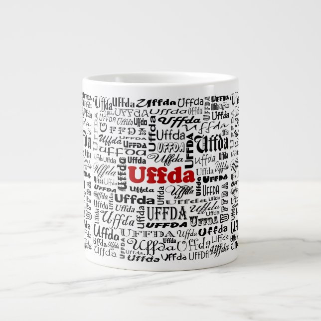 Uffda-Tasse Jumbo-Tasse (Vorderseite)