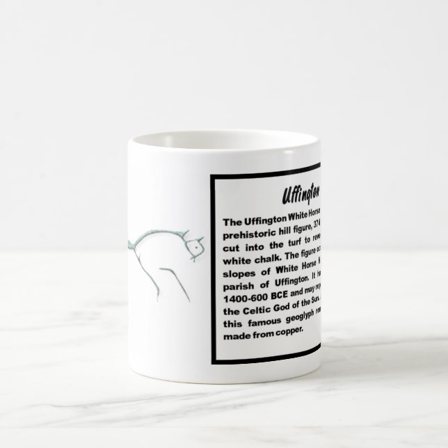 Uffington Horse Tasse Kupfer (Mittel)